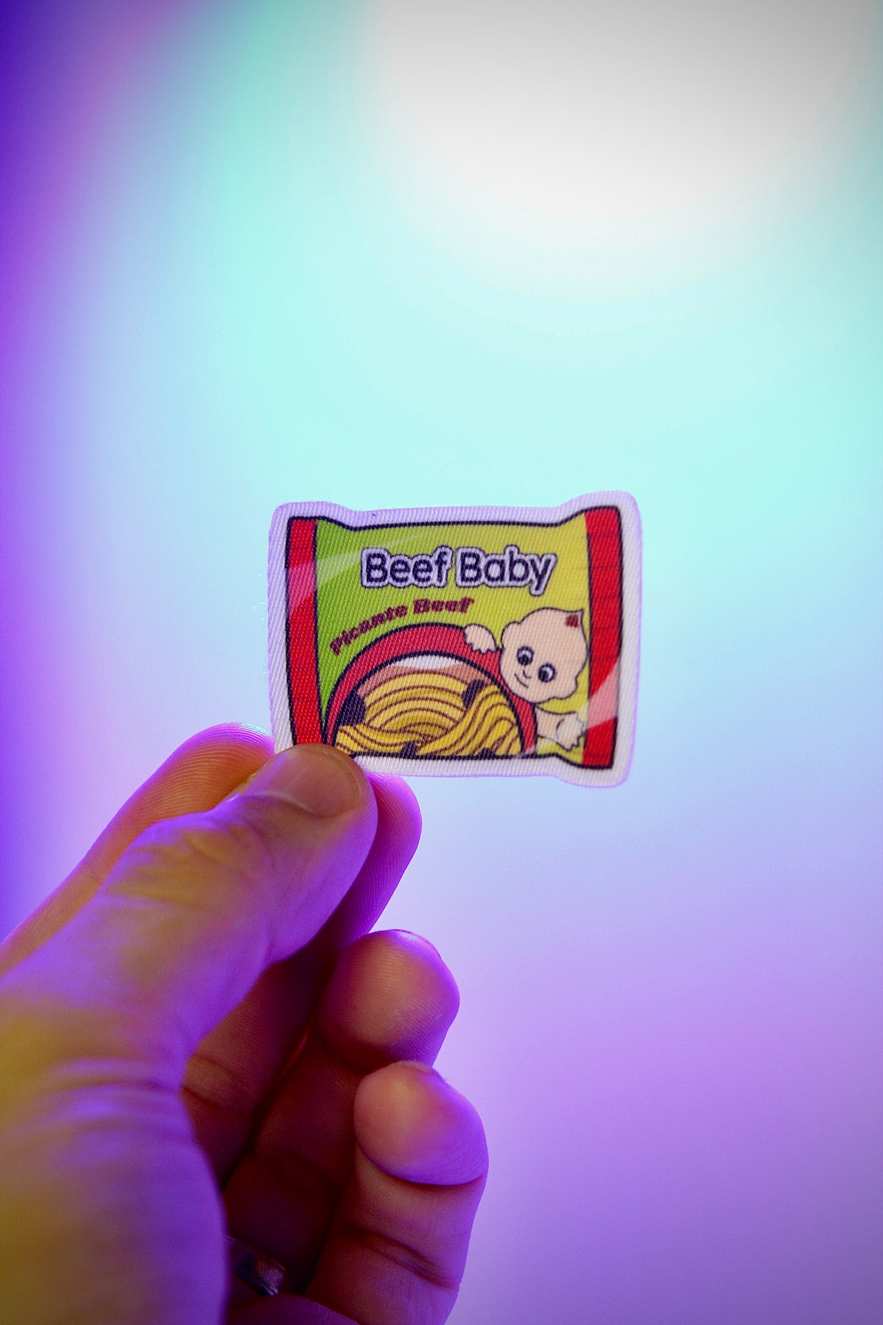 Beef Baby - Cloth Collectible Sticker