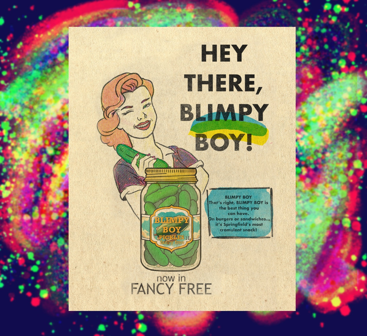 Hey There Blimpy Boy - No Border